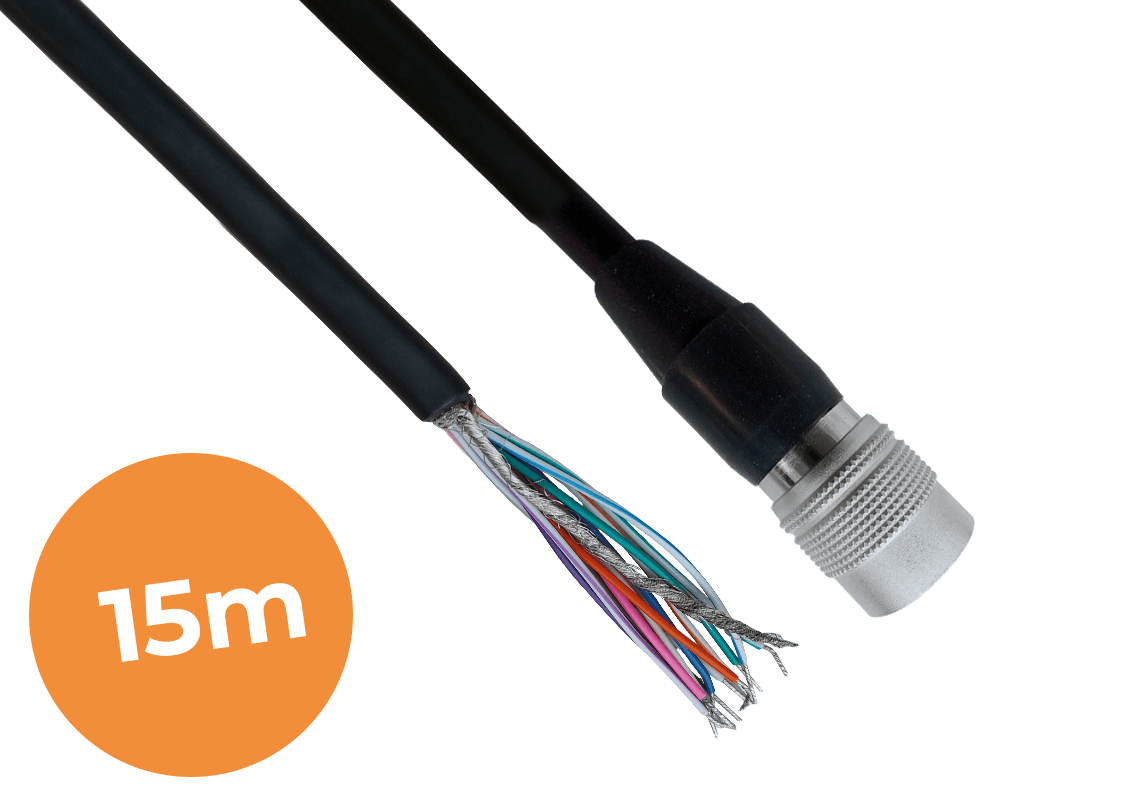 I/O cable Mars 15m - 12-pin