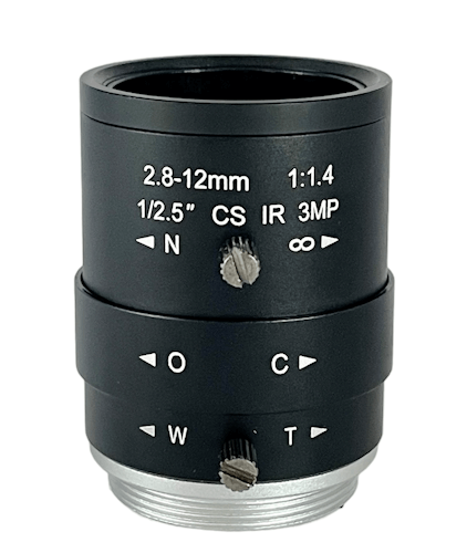 VA8-LCS-3MP-2812MM-F1.4-025-MD Lens Cs-mount varifocal 2.8mm up to 12mm