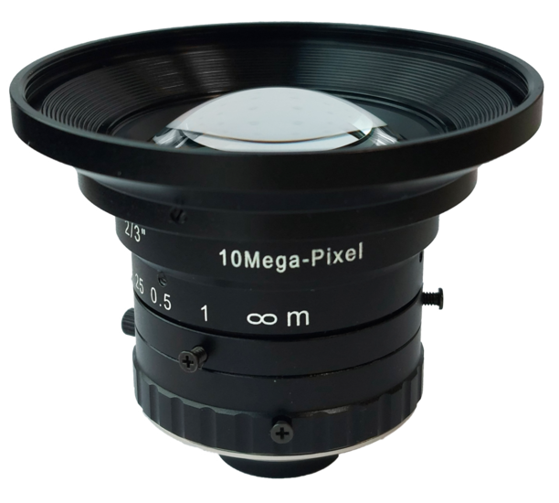 LCM-10MP-05MM-F1.8-1.5-LD1, LENS C-mount 10MP 5MM F1.8 2/3" LOW DISTORTION