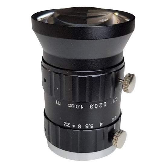 LCM-20MP-12MM-F2.8-1.1-ND1, LENS C-mount 20MP 12MM F2.8 1.1" NON DISTORTION