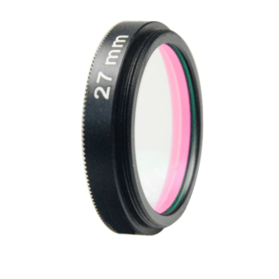 LFT-UVIRCUT-M25.5, UV + IR-Cut filter, useful range between 398-698nM