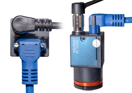 CABLE-D-I/O-5M-90, I/O cable 5M hirose 8-pin- 90 degree - MER Cameras, Industrial grade