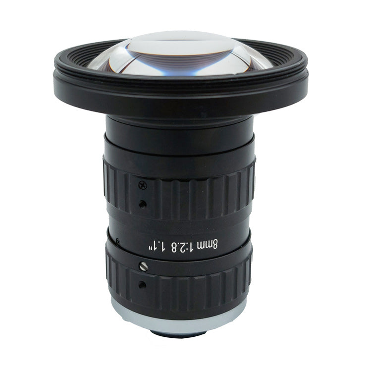 LCM-25MP-08MM-F2.8-1.1-ND1, LENS C-mount, 25MP, 8MM, F2.8, 1.1", NON DISTORTION