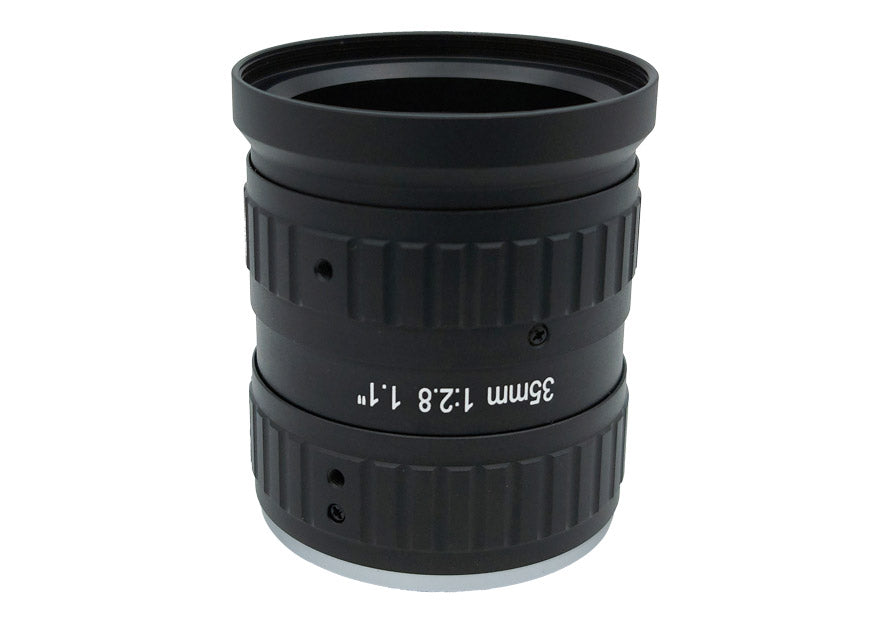 LCM-25MP-35MM-F2.8-1.1-ND1, LENS C-mount, 25MP, 35MM, F2.8, 1.1", NON DISTORTION